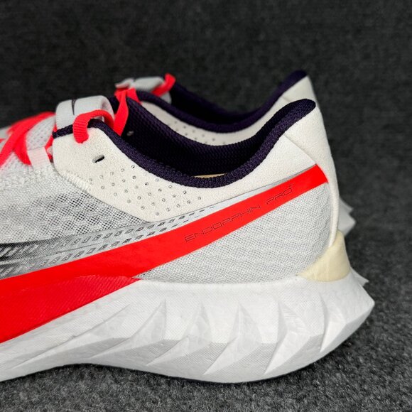 Saucony Endorphin Pro 4 Running Shoes Men's Size 10 White Athletic Run Training - Picture 5 of 12